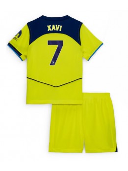 Detské Futbalové oblečenie Tottenham Hotspur Xavi Simons #7 2025-26 Krátky Rukáv - Tretina (+ trenírky)